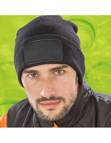 BONNET à revers en tricot doublé