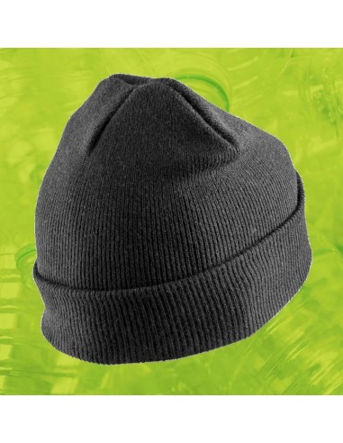 BONNET à revers en tricot doublé