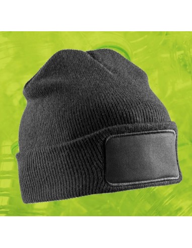 BONNET à revers en tricot doublé