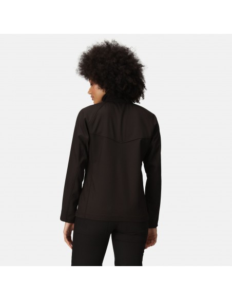 veste softshell femme noire visu dos