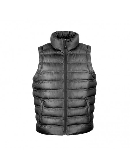 DOUDOUNE GILET SANS MANCHES FACE NOIR
