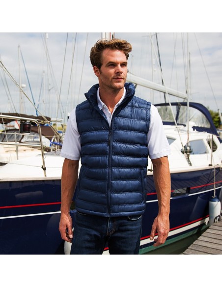DOUDOUNE GILET SANS MANCHES bleu