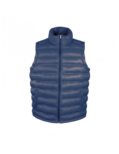 DOUDOUNE GILET SANS MANCHES bleu face