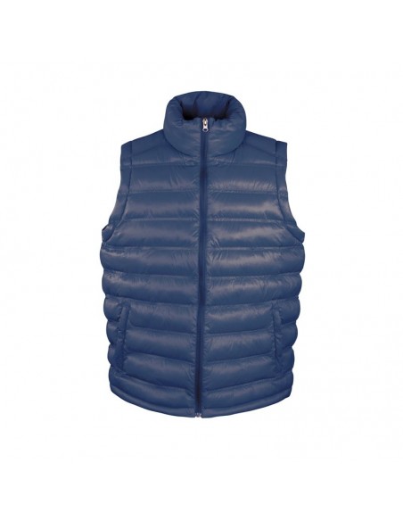 DOUDOUNE GILET SANS MANCHES bleu face