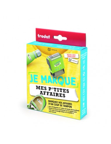 je marque mes petites affaires