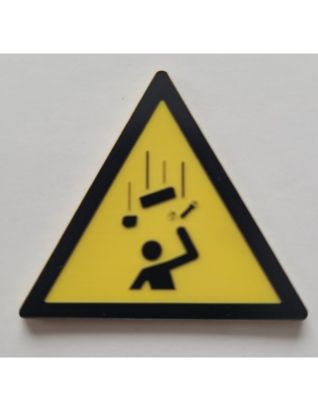 ETIQUETTE Danger chute d'objets