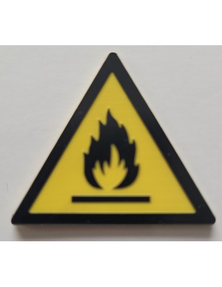 ETIQUETTE Danger matière inflammable