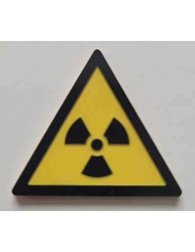 ETIQUETTE Danger matière radioactive ou radiation