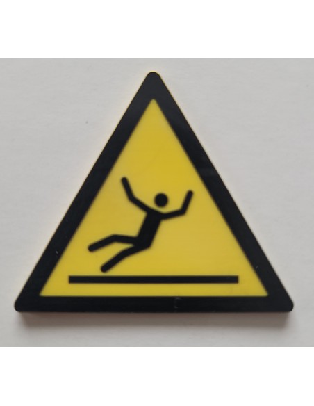 ETIQUETTE Danger surface glissante