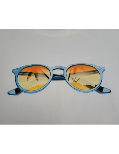 Lunettes bleues