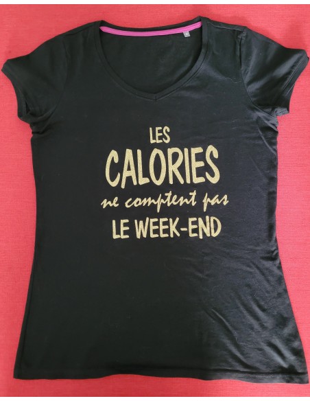 tee-shirt femme les calories