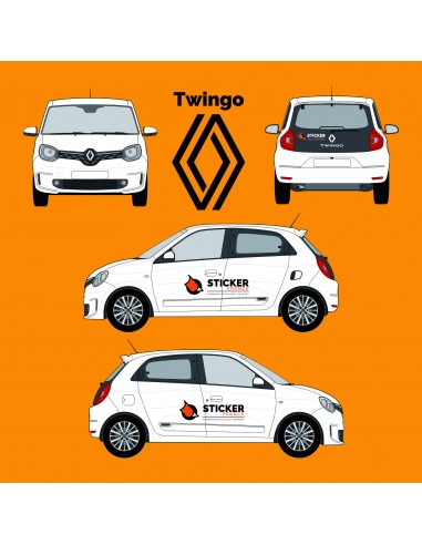 Covering Twingo renault flocage
