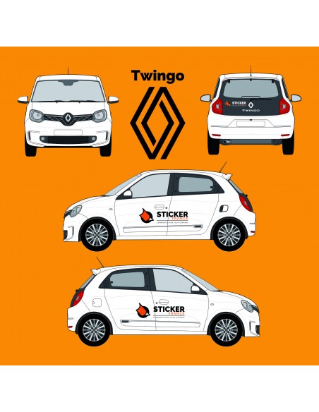 Covering Twingo renault flocage