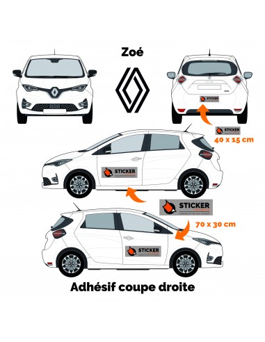 FLOCAGE RENAULT ZOE