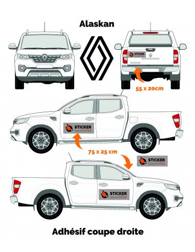 flocage renault alaskan