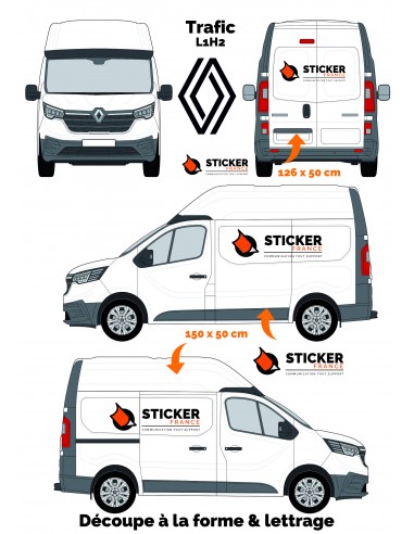 MARQUAGE VEHICULE RENAULT