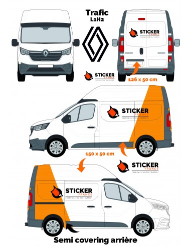 COVERING ADHESIF RENAULT TRAFIC