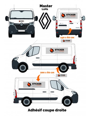 FLOCAGE RENAULT MASTER