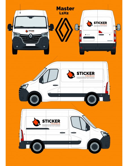 COVERING RENAULT MASTER L1H2