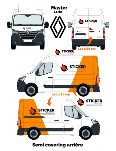 MARQUAGE PUBLICITAIRE SUR VEHICULE