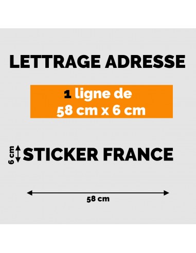 LETTRAGE ADHESIF NOIR