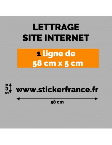 LETTRAGE ADHESIF SITE INTERNET