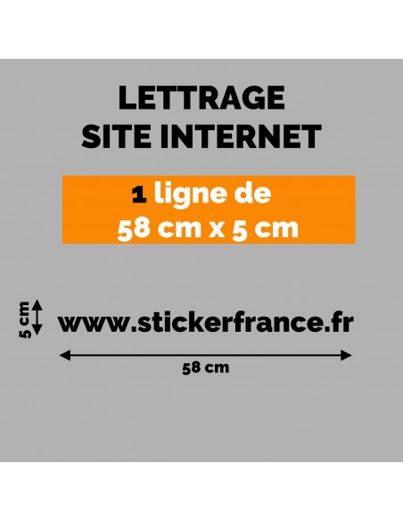 LETTRAGE ADHESIF SITE INTERNET
