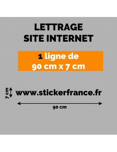 LETTRAGE ADHESIF SITE INTERNET