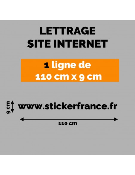 LETTRAGE ADHESIF SITE INTERNET