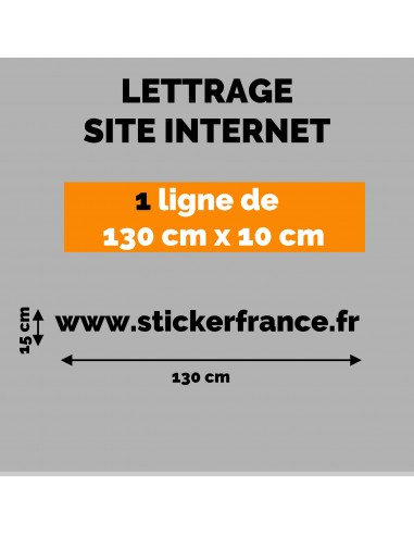 LETTRAGE ADHESIF SIT INTERNET