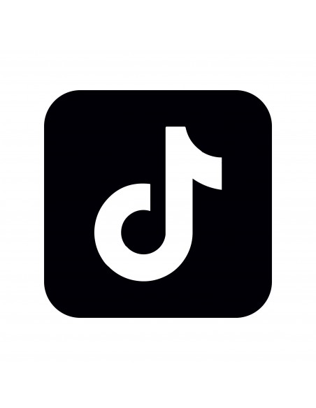 STICKER TIKTOK NOIR ET BLANC