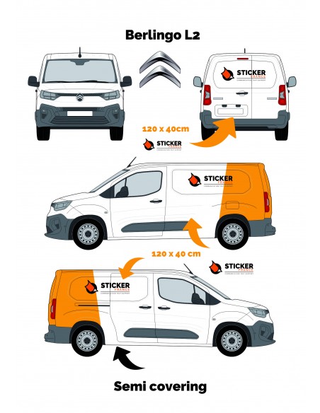 STICKER POUR CITROEN BERLINGO