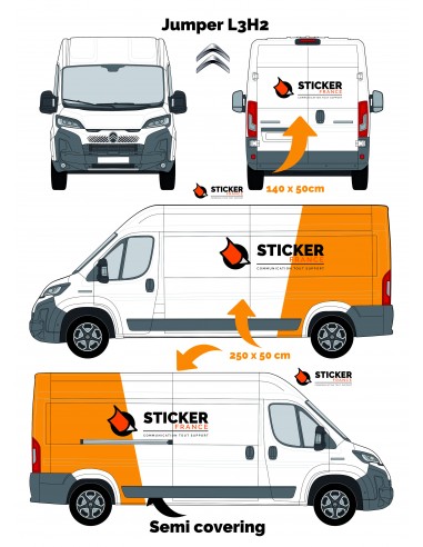 COVERING CITROEN JUMPER L3H2