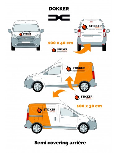 COVERING PARTIEL DACIA DOKKER