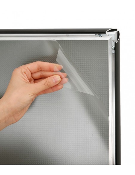 CADRE ALUMINIUM CLIPPANT NOIR