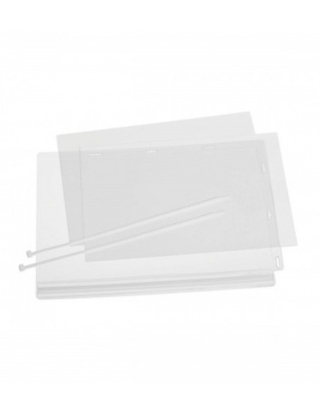 PORTE DOCUMENT ETANCHE POCHETTE PLASTIQUE