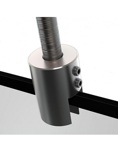 Support vertical pour signalétique suspendue