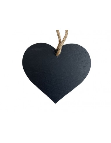 Ornement COEUR en ardoise