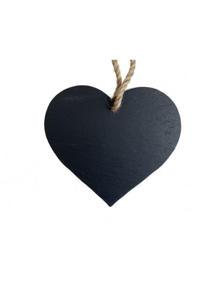 Ornement COEUR en ardoise