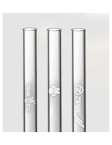 PAILLE EN VERRE gravée