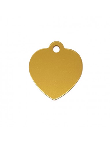 MEDAILLE COEUR dorée