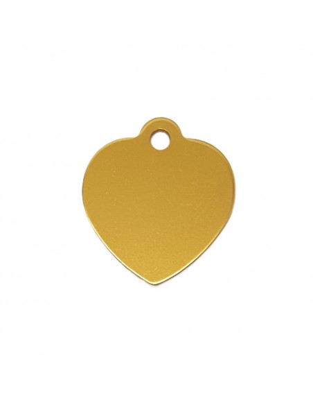 MEDAILLE COEUR dorée