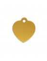 MEDAILLE COEUR dorée
