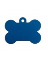 médaille os bleu aluminium anodisé