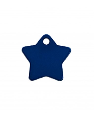 Médaille Etoile Petit Modèle Bleu