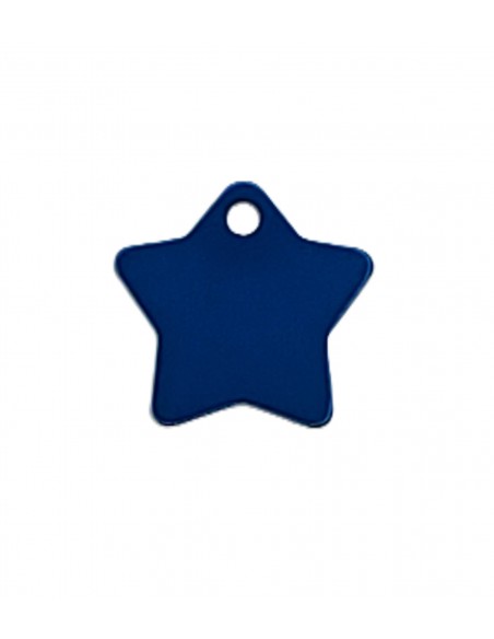 Médaille Etoile Petit Modèle Bleu