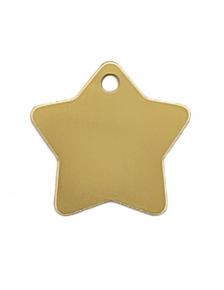 Médaille Etoile Grand Modèle Doré