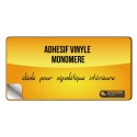 ADHESIF VINYLE MONOMERE imprimé