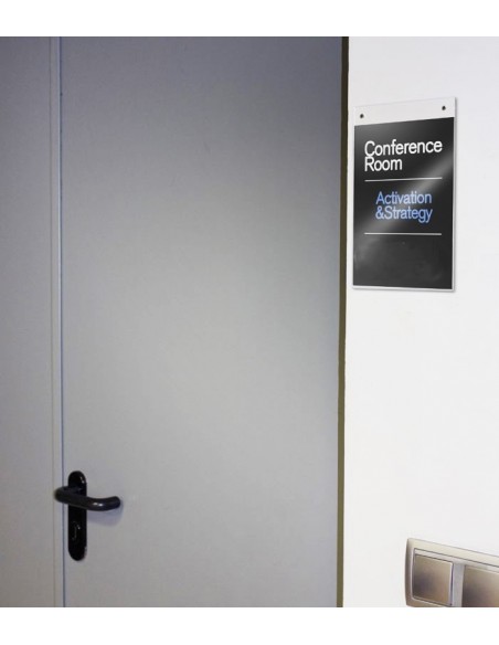 Porte document A5 vertical à suspendre ou mural