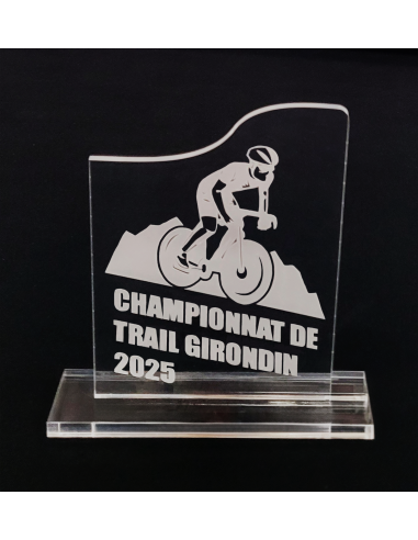 Trophée ondulation _ Plexiglass PMMA